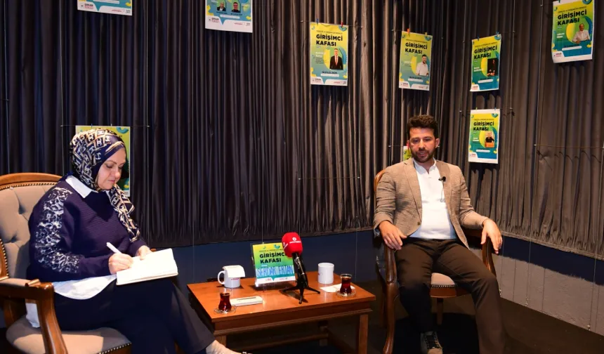 Bursa'da Osmangazi söyleşilerinin konuğu Serdar Ertan oldu