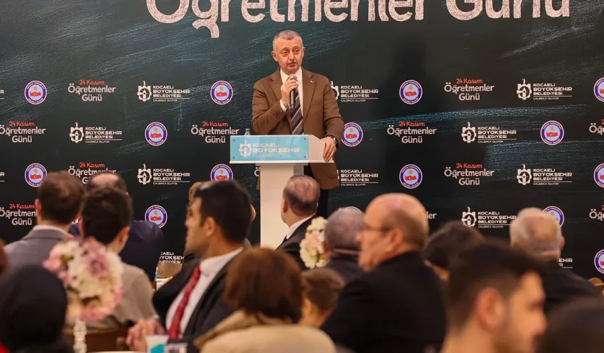 Kocaeli Büyükşehir'den öğretmenlere konut müjdesi