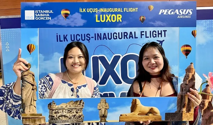 Sabiha Gökçen'den Mısır'a iki yeni destinasyon