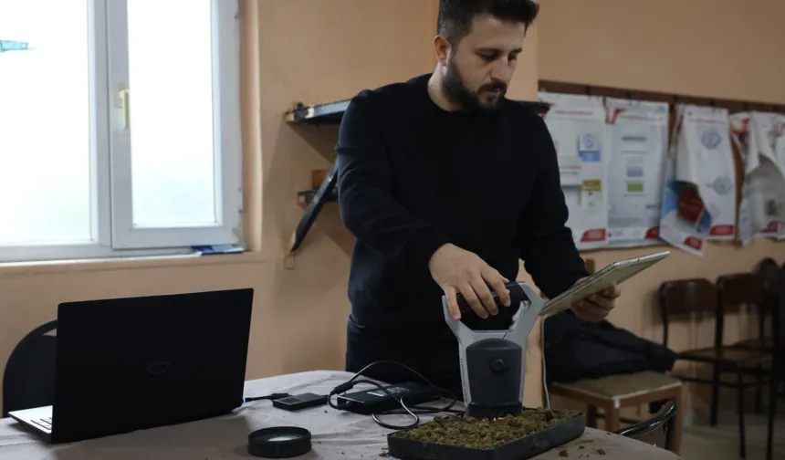 Sakarya toprağına yerinde analiz