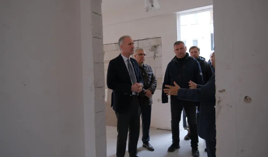 Sinanbey Mahallesi’nin Yeni Aile Sağlığı Merkezi Yükseliyor