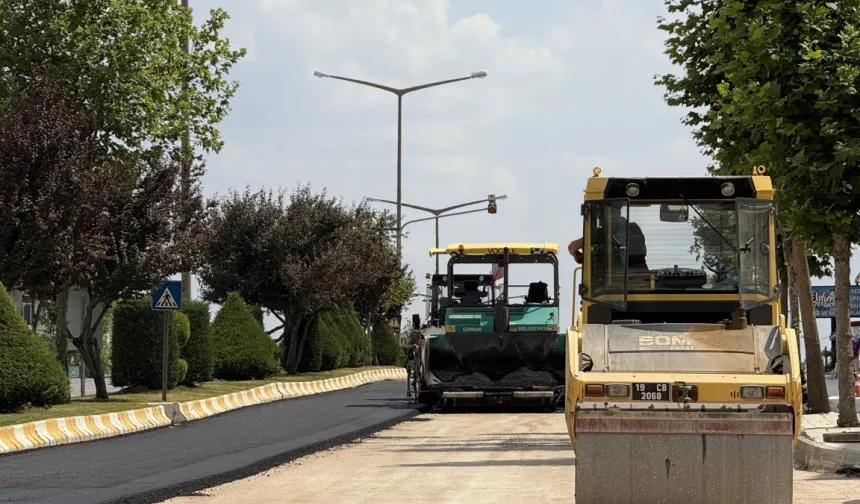 Çorum Belediyesi'nden altyapı ve üstyapı hamlesi