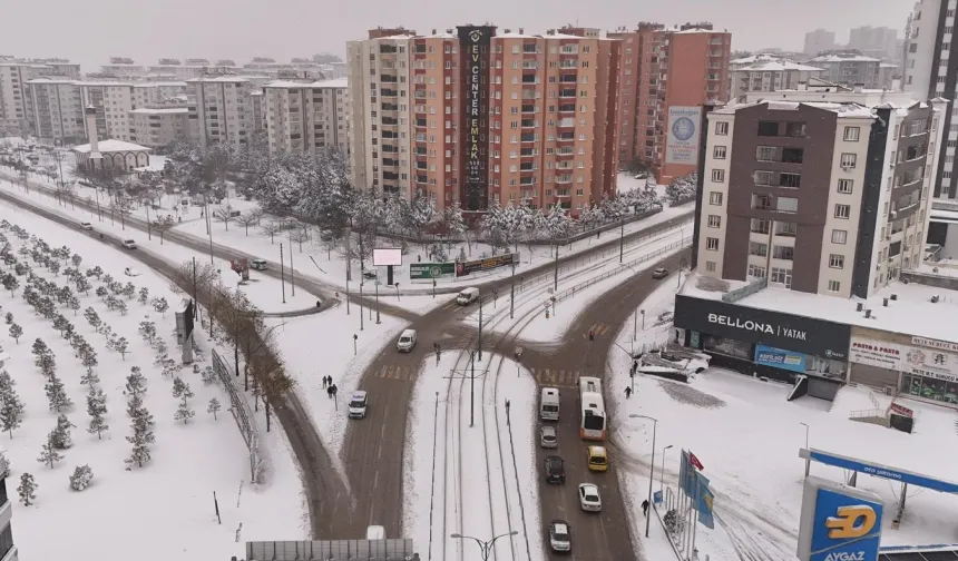 Gaziantep'te karla mücadele seferberliği