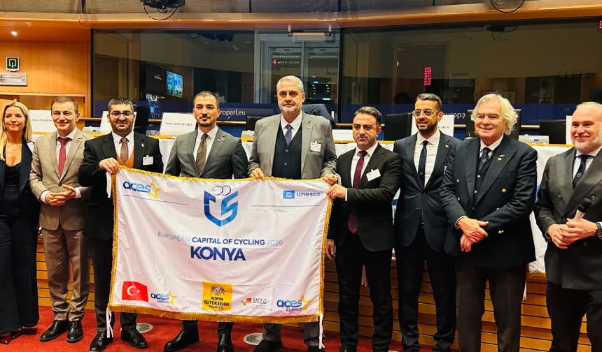 Konya 2026 Avrupa Bisiklet Başkenti oldu