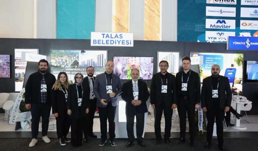 Yapı Fuarı'nda Kayseri Talas'a tam not