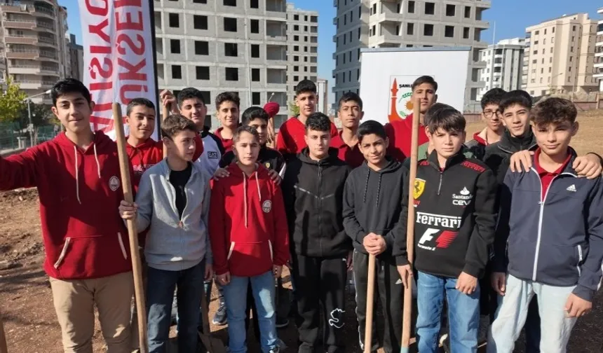 Yeşeren Okullar Projesi ile fidanlar toprakla buluşuyor