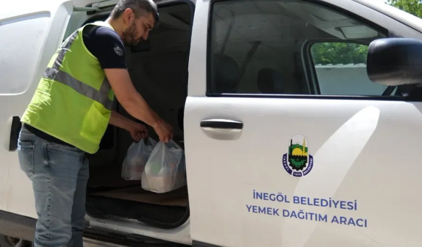 İnegöl'de 14 bin aileye ulaşan sosyal destek
