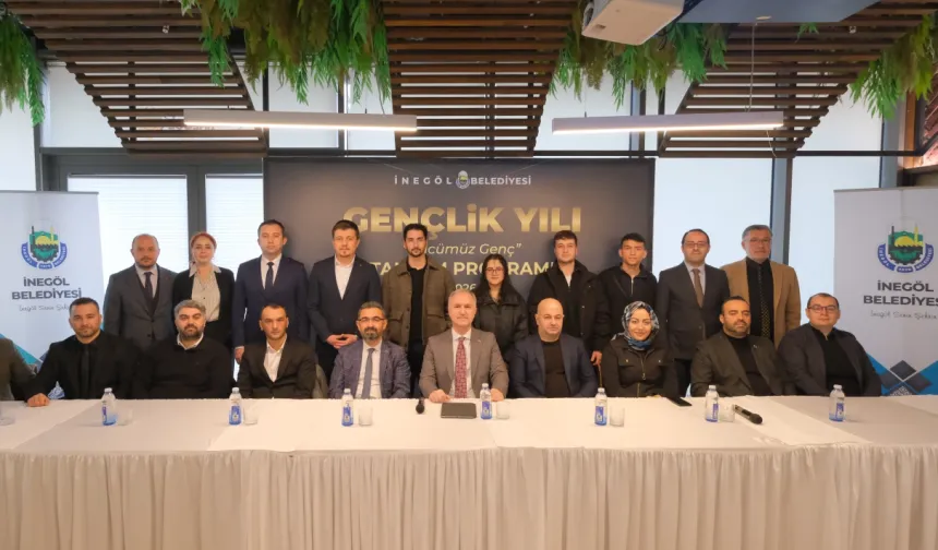 İnegöl'de 2026 'Gençlik Yılı' ilan edildi