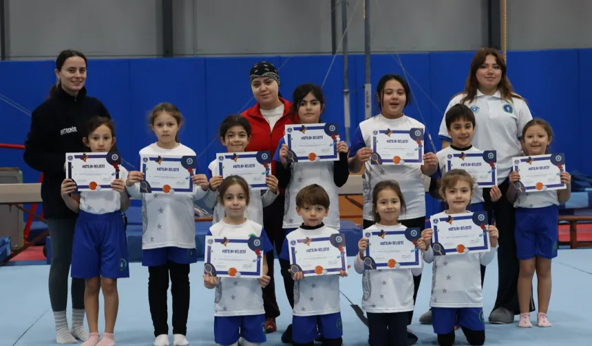 Bursa'da kış okullarında sertifika heyecanı