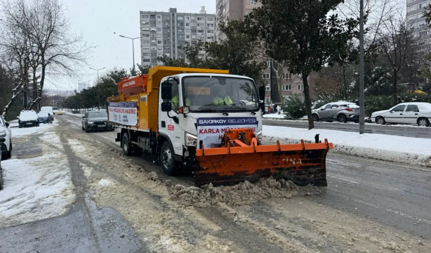 İstanbul Bakırköy'de 60 noktaya anında müdahale