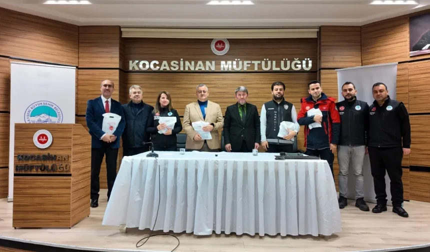 Kayseri'de din görevlilerine afet eğitimi