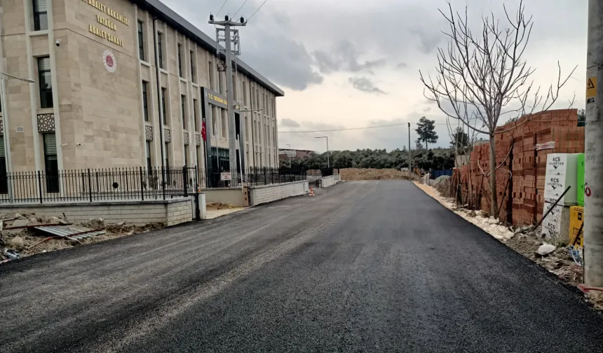 Muğla Büyükşehir'den Yatağan'a yol yatırımı