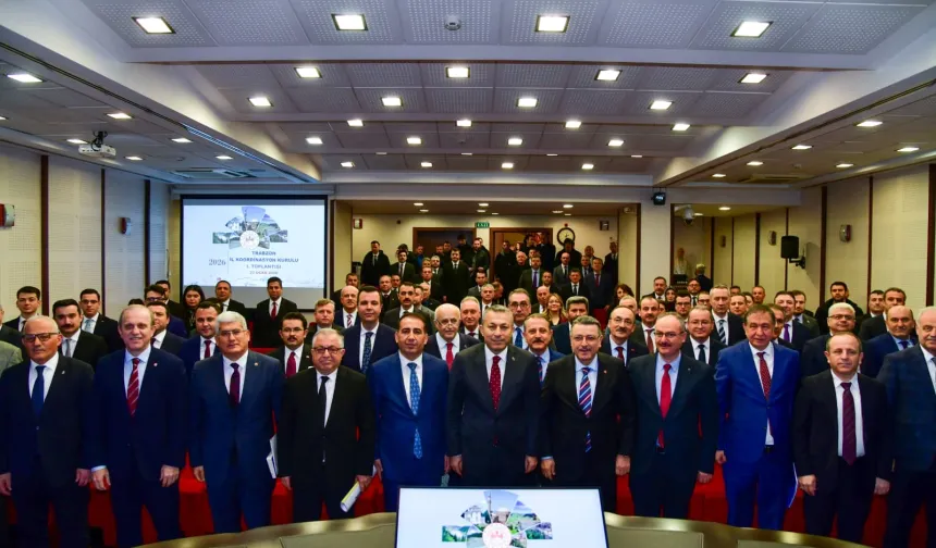 Trabzon'da 2026'nın ilk koordinasyon toplantısı yapıldı