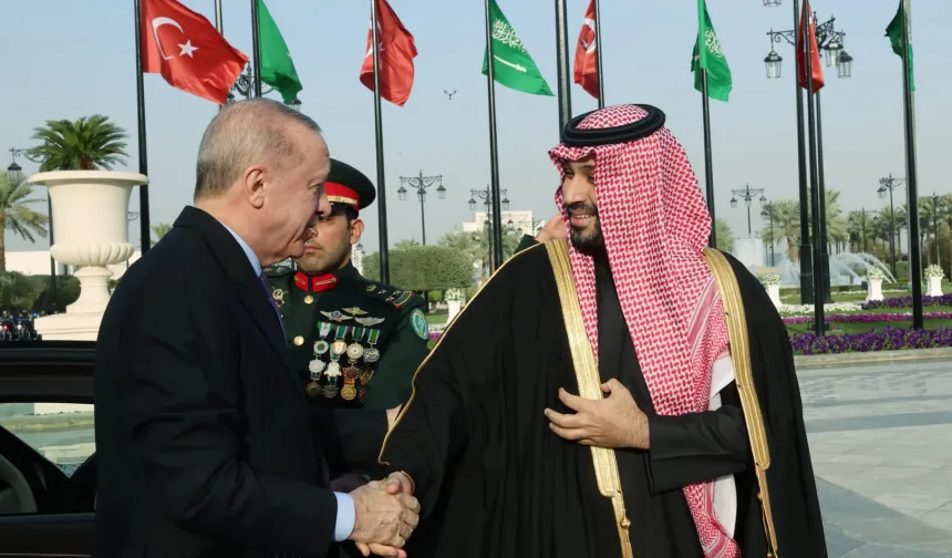 Cumhurbaşkanı Erdoğan, Veliaht Prensi ile görüştü